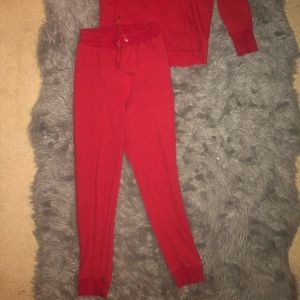 Jluxlabel Dry Red Jogger 2pc suit
